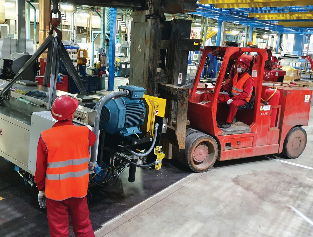 Industrial Equipment Installation