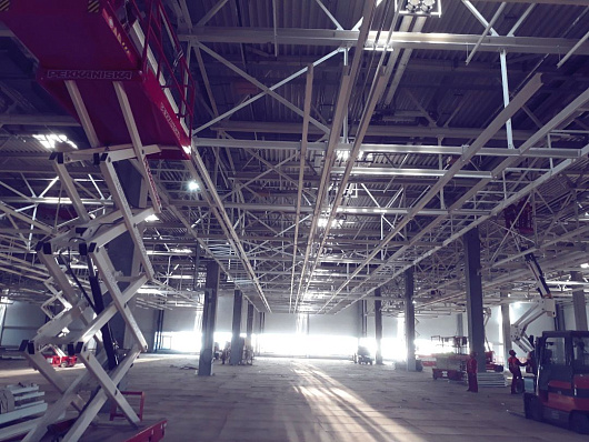 монтаж площадок обслуживания