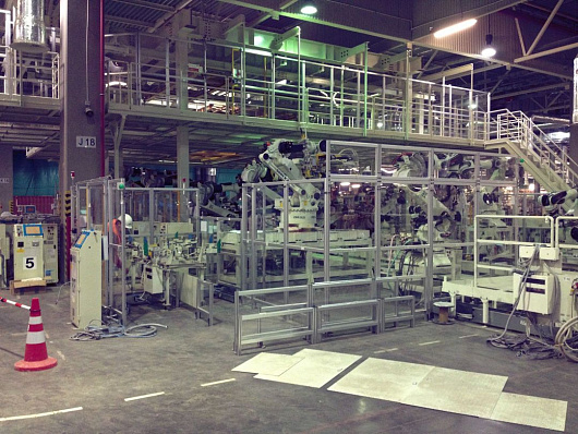 монтаж площадок обслуживания