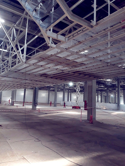 монтаж площадок обслуживания