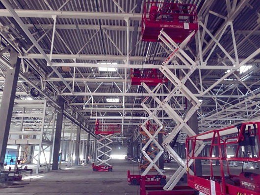 монтаж площадок обслуживания